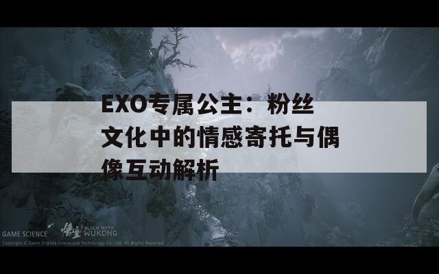EXO专属公主：粉丝文化中的情感寄托与偶像互动解析