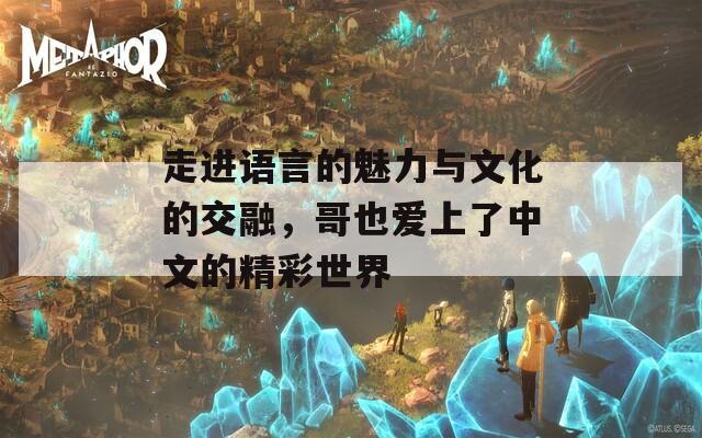 走进语言的魅力与文化的交融，哥也爱上了中文的精彩世界