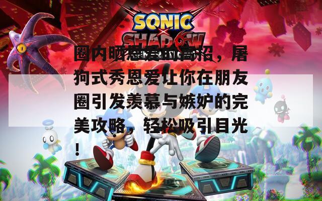 圈内晒恩爱的高招，屠狗式秀恩爱让你在朋友圈引发羡慕与嫉妒的完美攻略，轻松吸引目光！