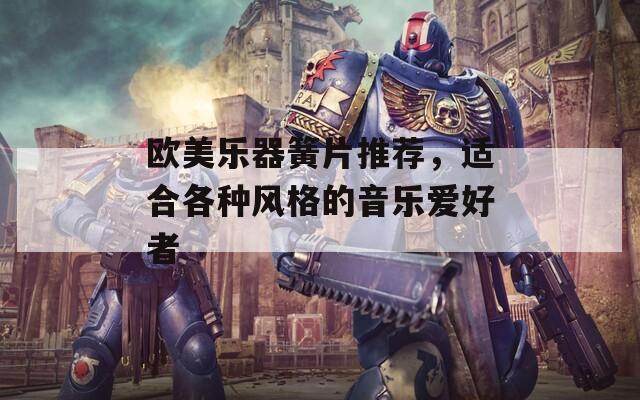 欧美乐器簧片推荐，适合各种风格的音乐爱好者