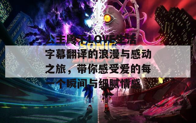 公主殿下LOVE生活字幕翻译的浪漫与感动之旅，带你感受爱的每一个瞬间与细腻情感