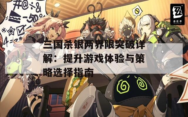 三国杀银两界限突破详解：提升游戏体验与策略选择指南