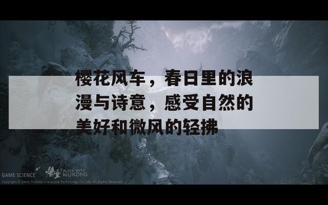 樱花风车，春日里的浪漫与诗意，感受自然的美好和微风的轻拂