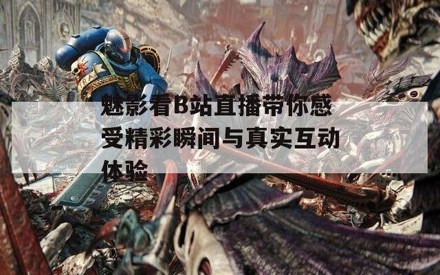 魅影看B站直播带你感受精彩瞬间与真实互动体验