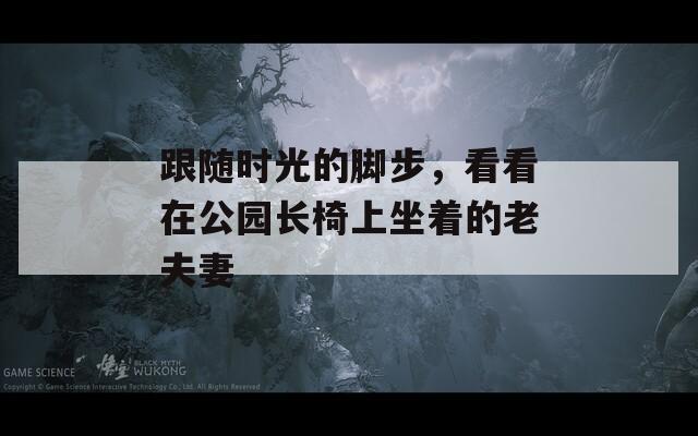 跟随时光的脚步，看看在公园长椅上坐着的老夫妻