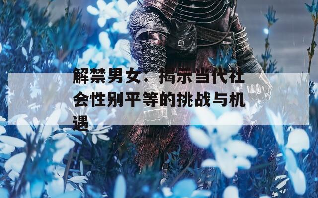 解禁男女：揭示当代社会性别平等的挑战与机遇
