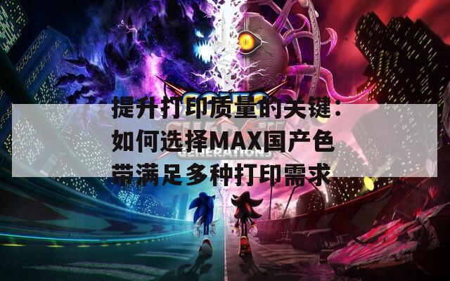 提升打印质量的关键：如何选择MAX国产色带满足多种打印需求
