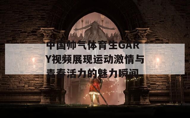 中国帅气体育生GARY视频展现运动激情与青春活力的魅力瞬间