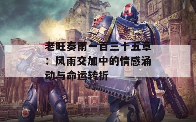 老旺奏雨一百三十五章：风雨交加中的情感涌动与命运转折