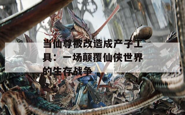 当仙尊被改造成产子工具：一场颠覆仙侠世界的生存战争