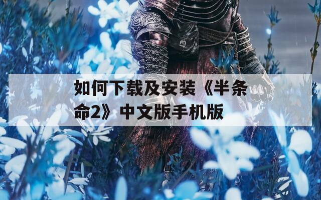 如何下载及安装《半条命2》中文版手机版