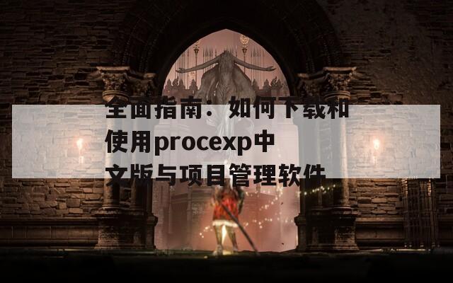 全面指南：如何下载和使用procexp中文版与项目管理软件