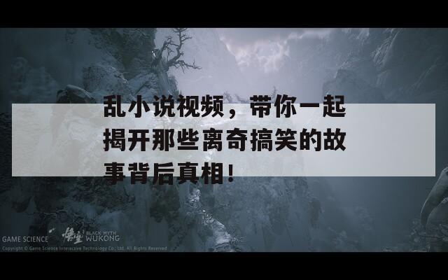 乱小说视频，带你一起揭开那些离奇搞笑的故事背后真相！