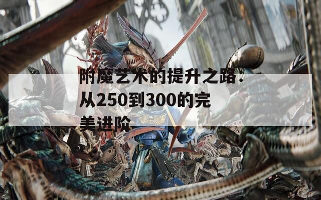 附魔艺术的提升之路：从250到300的完美进阶