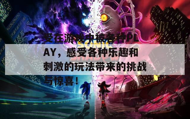受在游戏中被各种PLAY，感受各种乐趣和刺激的玩法带来的挑战与惊喜！